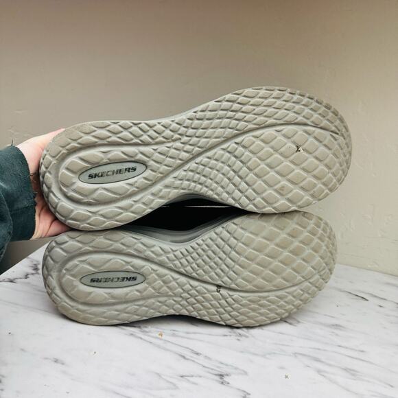 Skechers Slip In Arch Fit Organ Gray And Black Sneakers Men’s Size 10.5 - Picture 8 of 10